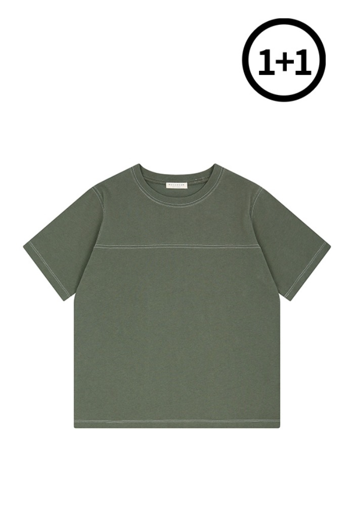 (1+1)스티치 반팔 티셔츠(MCF2-TS194)